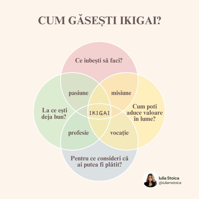cosniliere vocationala ikigai